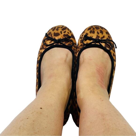 10/$25🦋 Shoedazzle Leopard Llysha Ballet Flats - Size 6 - Picture 9 of 16